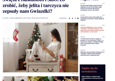 Święta z Hashimoto i SIBO. Przepisy - kobieta.pl